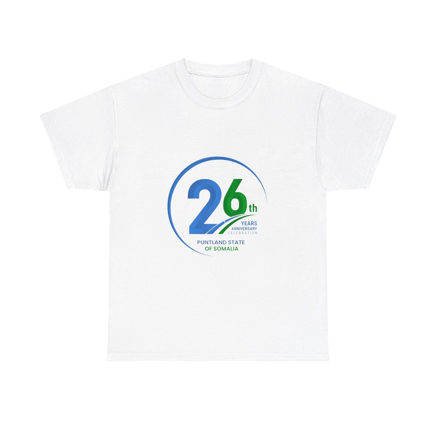 Puntland 26 Year Anniversary T Shirts