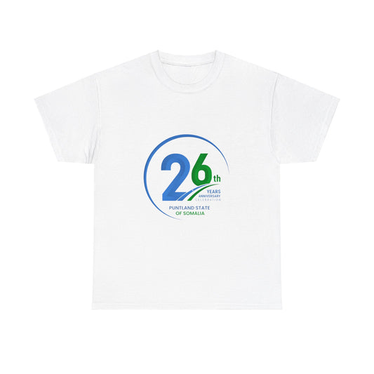 Puntland 26 Year Anniversary T Shirts