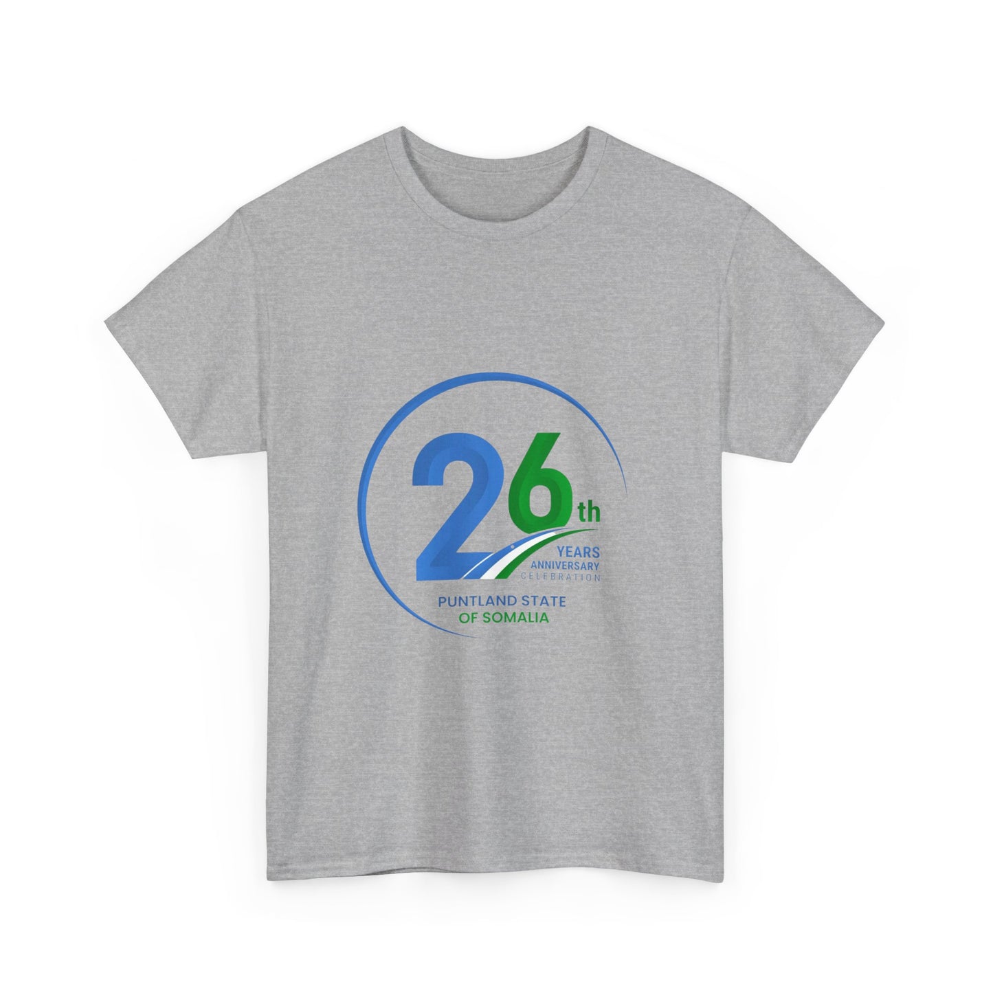 Puntland 26 Year Anniversary T Shirts