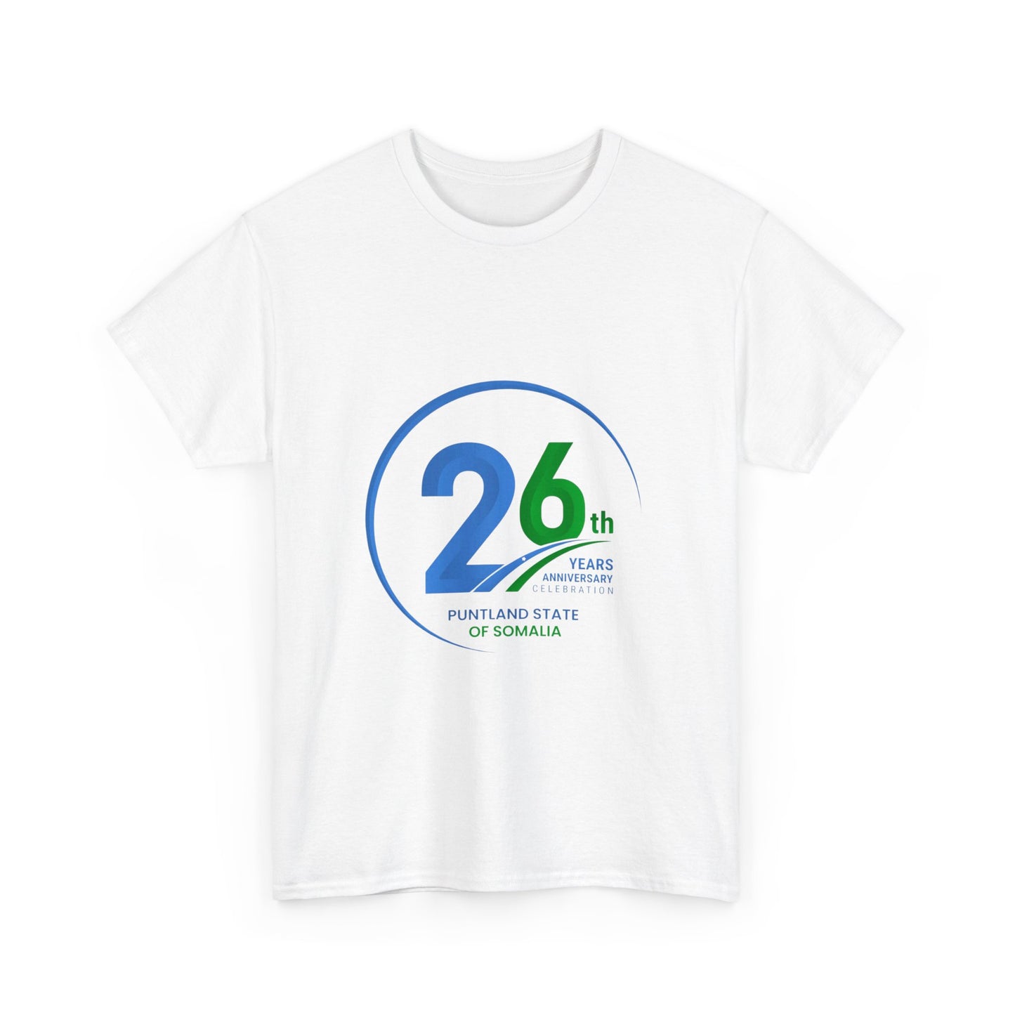 Puntland 26 Year Anniversary T Shirts